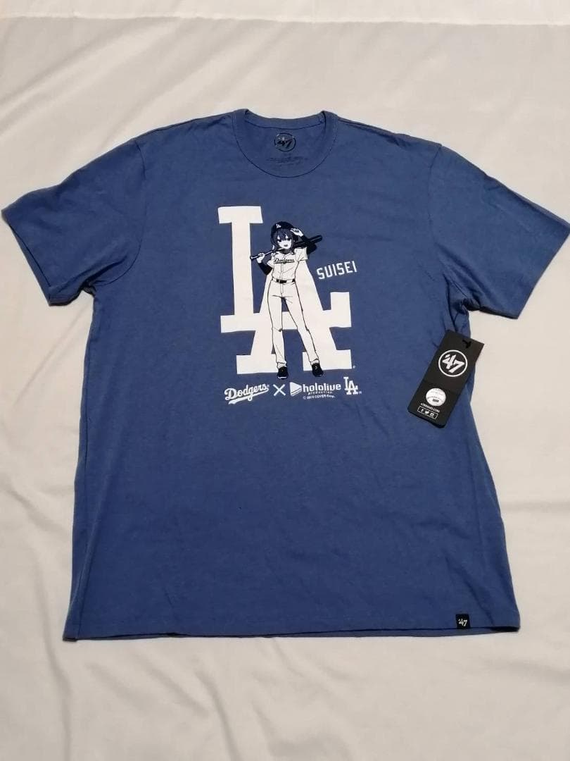 アメリカ限定】星街すいせい ホロライブ ドジャース コラボ Tシャツ