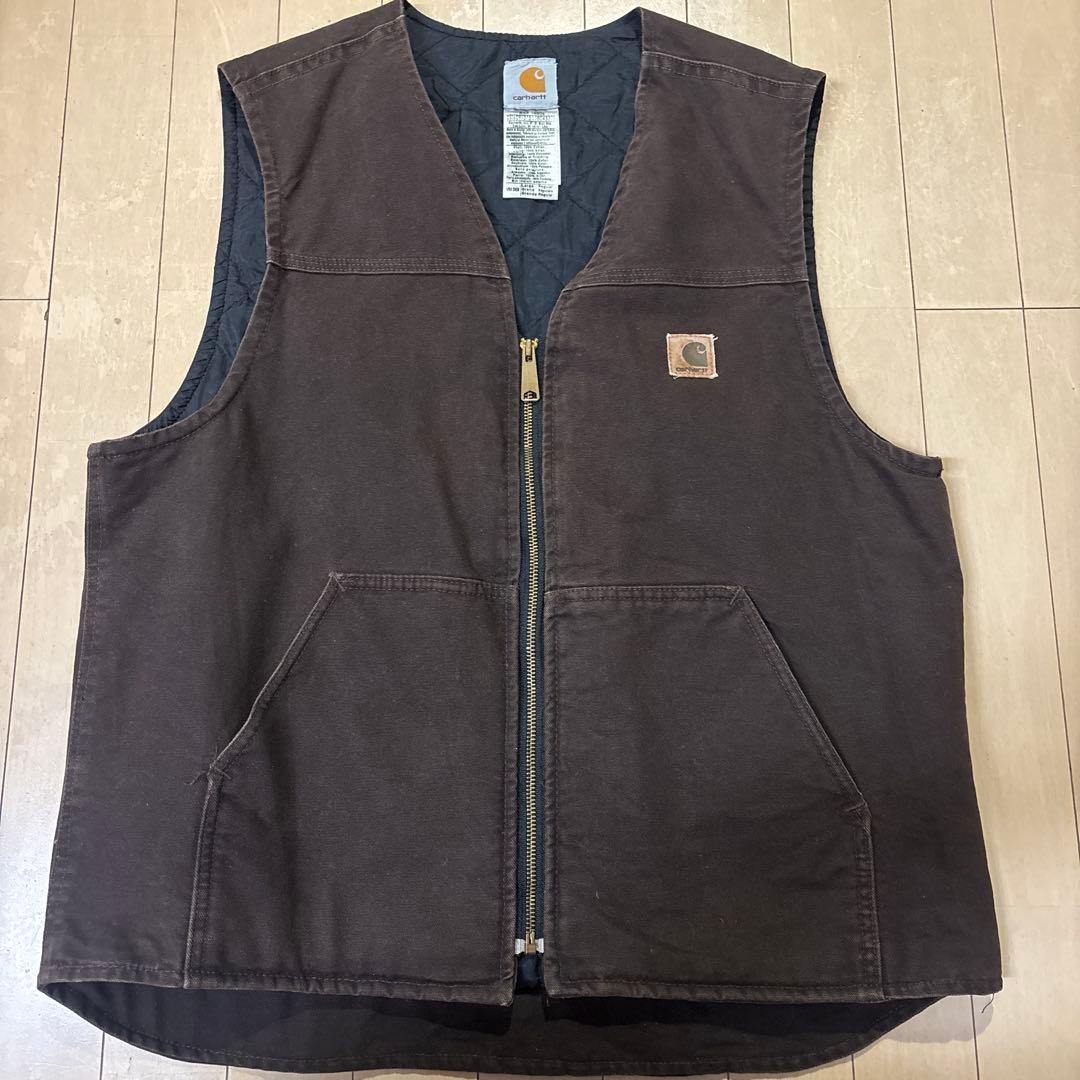 Carhartt ブラウン ベスト L