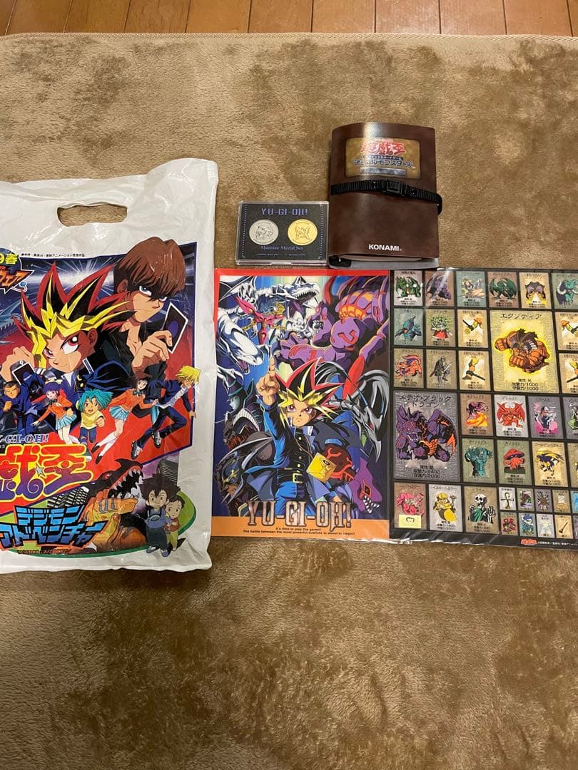 99年 東映アニメフェア 遊戯王 シール高橋和希 下敷き デュエリストファイル