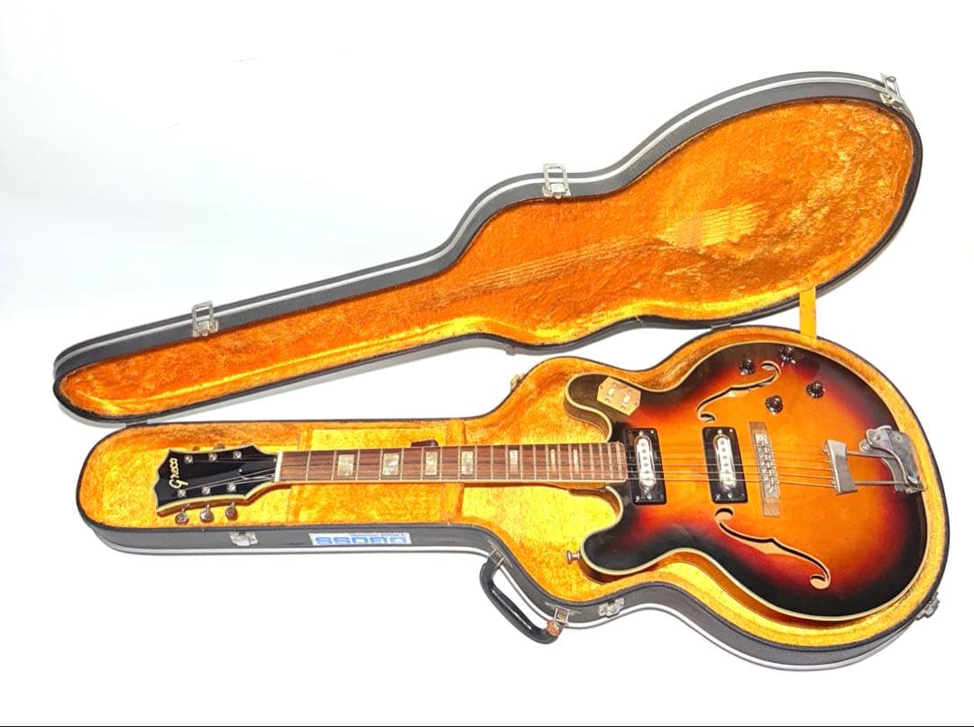 【希少】Greco Gneco EG Series フルアコ エレキギター GRECO SW-1200 79年製、グレコ黄金期のレアなフルアコSW-1200です