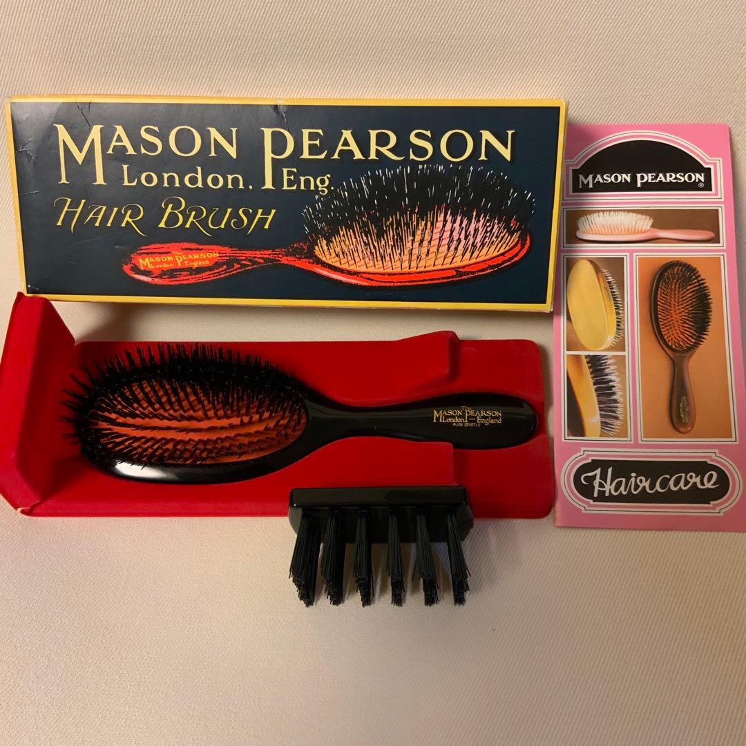 メイソンピアソン ハンディブリッスル 猪毛ヘアブラシ＋クリーニングブラシ ハンディブリッスル | 《公式》英国伝統の最高級猪毛ヘアブラシ