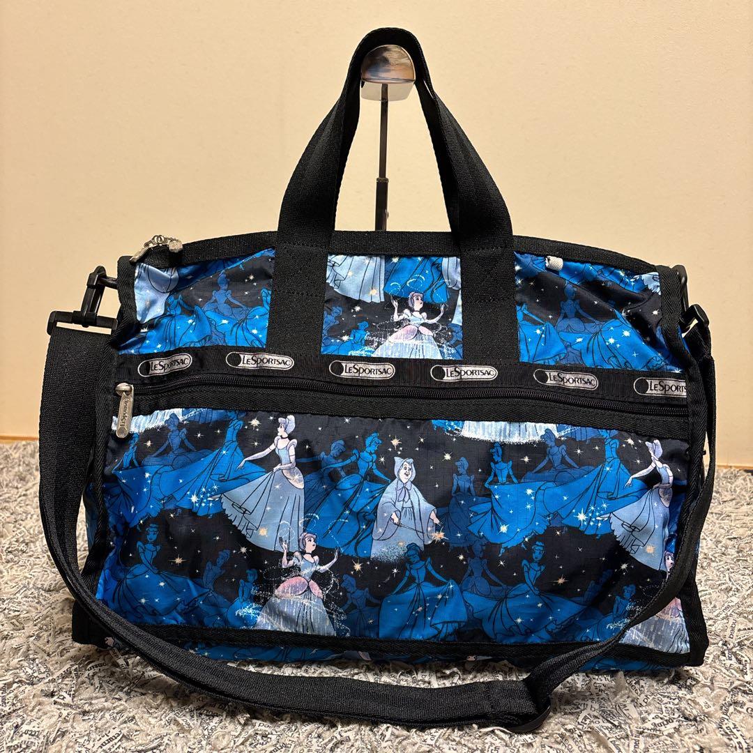 レア✨レスポートサック ボストンバッグM シンデレラ ディズニーコラボ