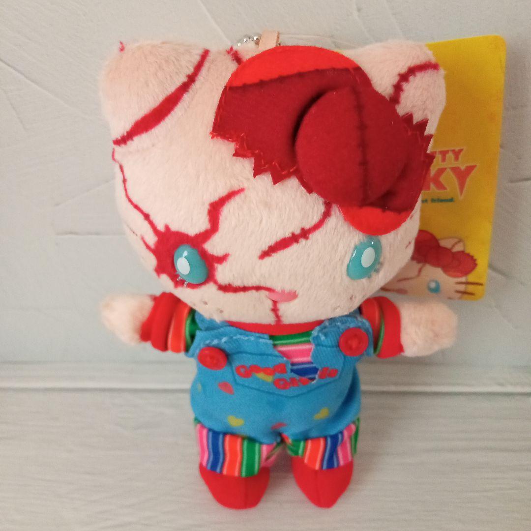 USJ キティ ぬいば ハロウィン チャッキー コラボ ぬいぐるみ
