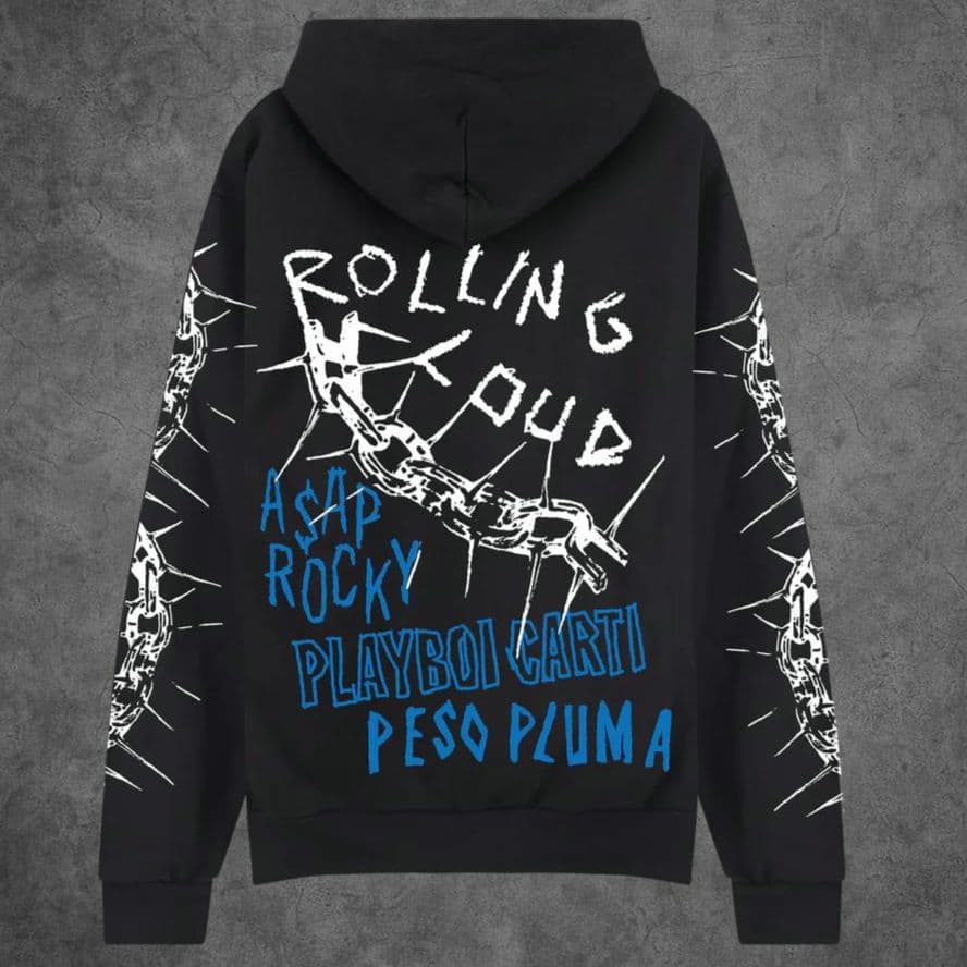 RLLA25 フーディ XL A$AP Rocky/Playboi Carti