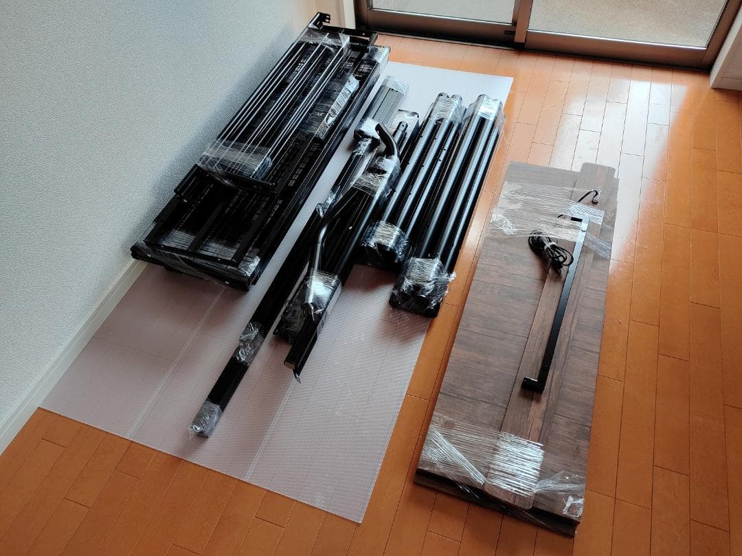 引き取りのみ】【葛飾区】 ロフトベッド セミダブル 階段付き コンセント有