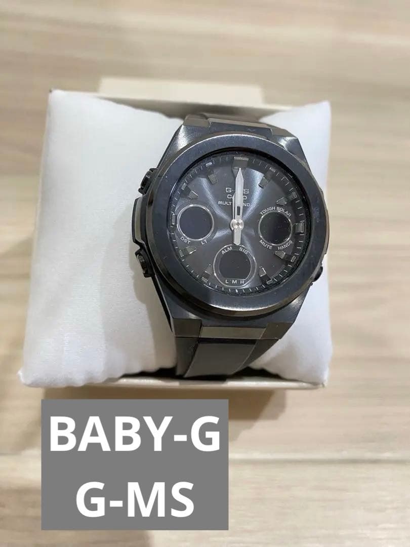 BABY-G G-MS ブラック 腕時計