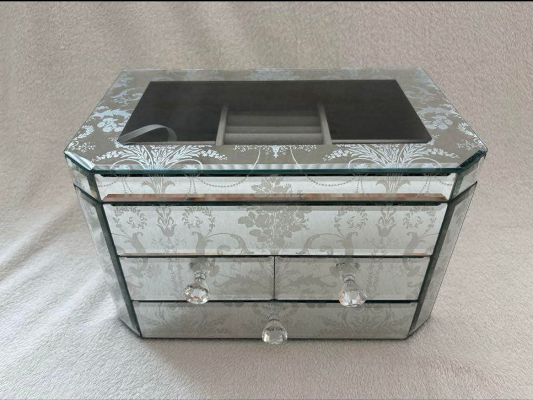 ローラアシュレイ ジョゼッテミラーシリーズ ジュエリーボックス