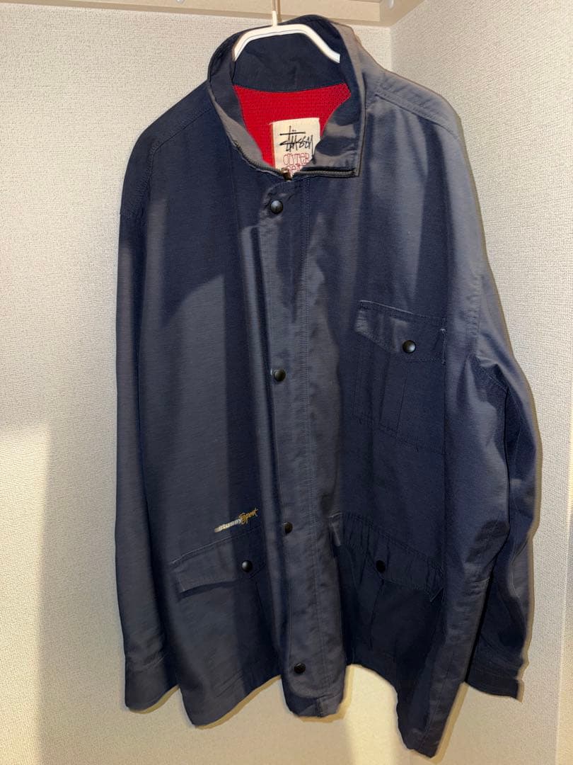 Stussy ネイビー ジャケット L