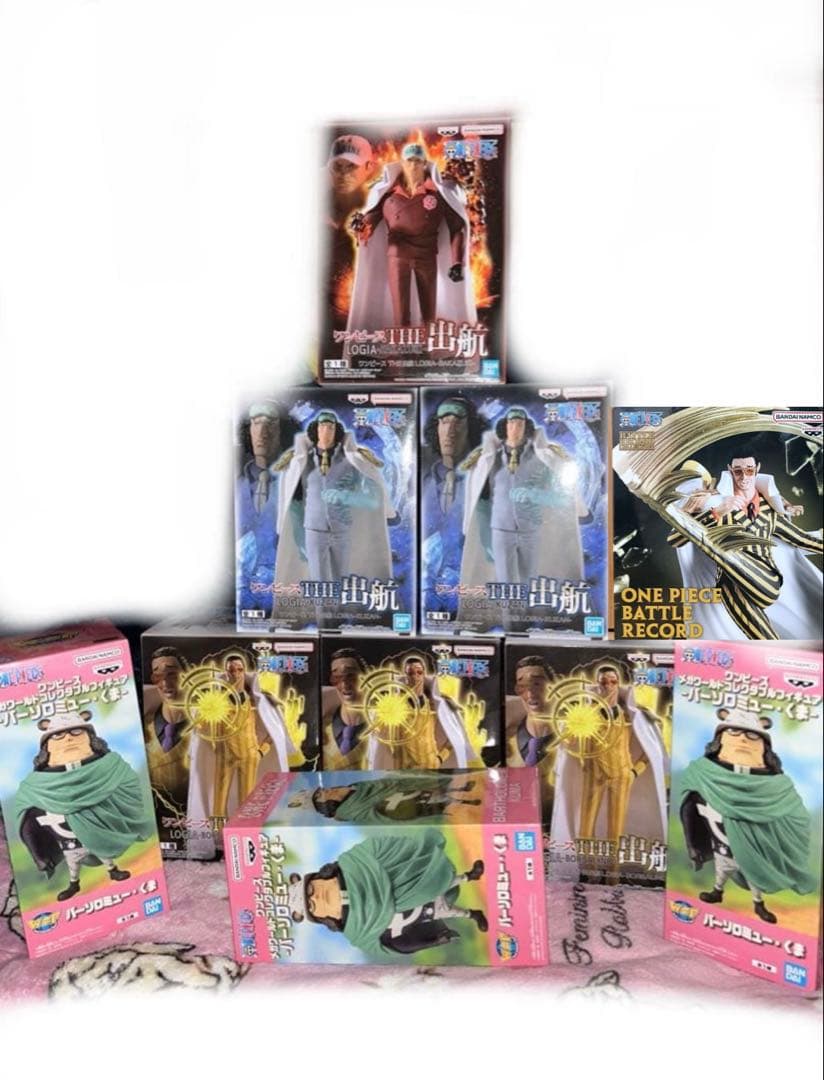 ワンピース THE出航 WCF フィギュア 9体 まとめ売り