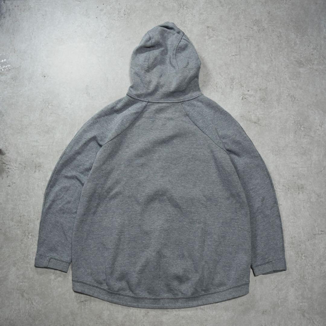 廃盤】NIKE テックフリース ジップパーカー 赤タグ グレー 2016モデル