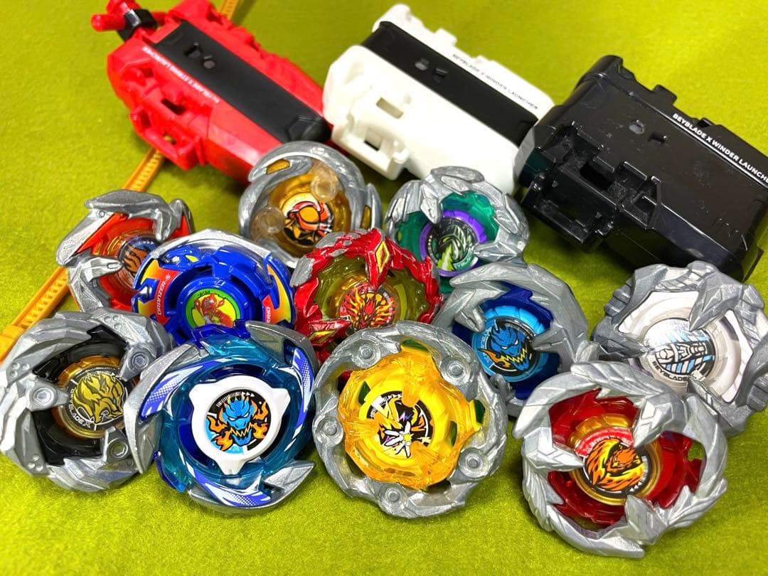 ベイブレード【ベイブレードX】BEYBRADE X 中古　ワインダーセット　レア