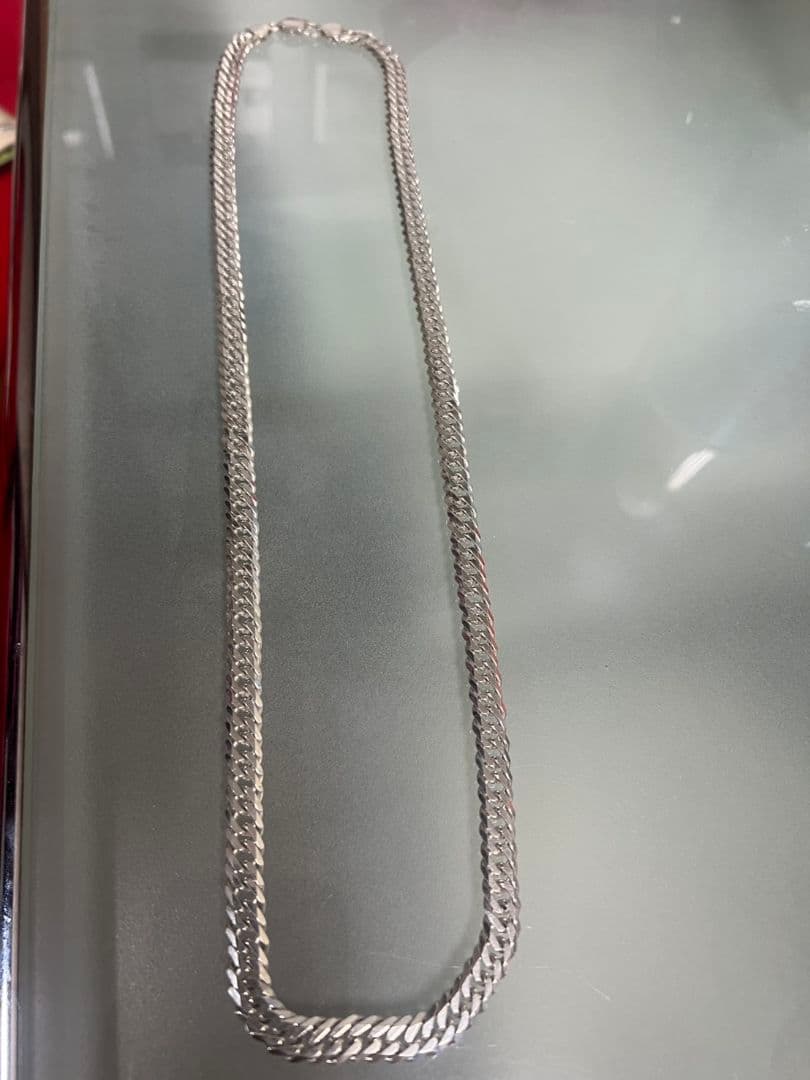 シルバー925喜平チェーンネックレス シルバー925 喜平チェーン ネックレス 幅8mm 60cm 喜平ネックレス 太め