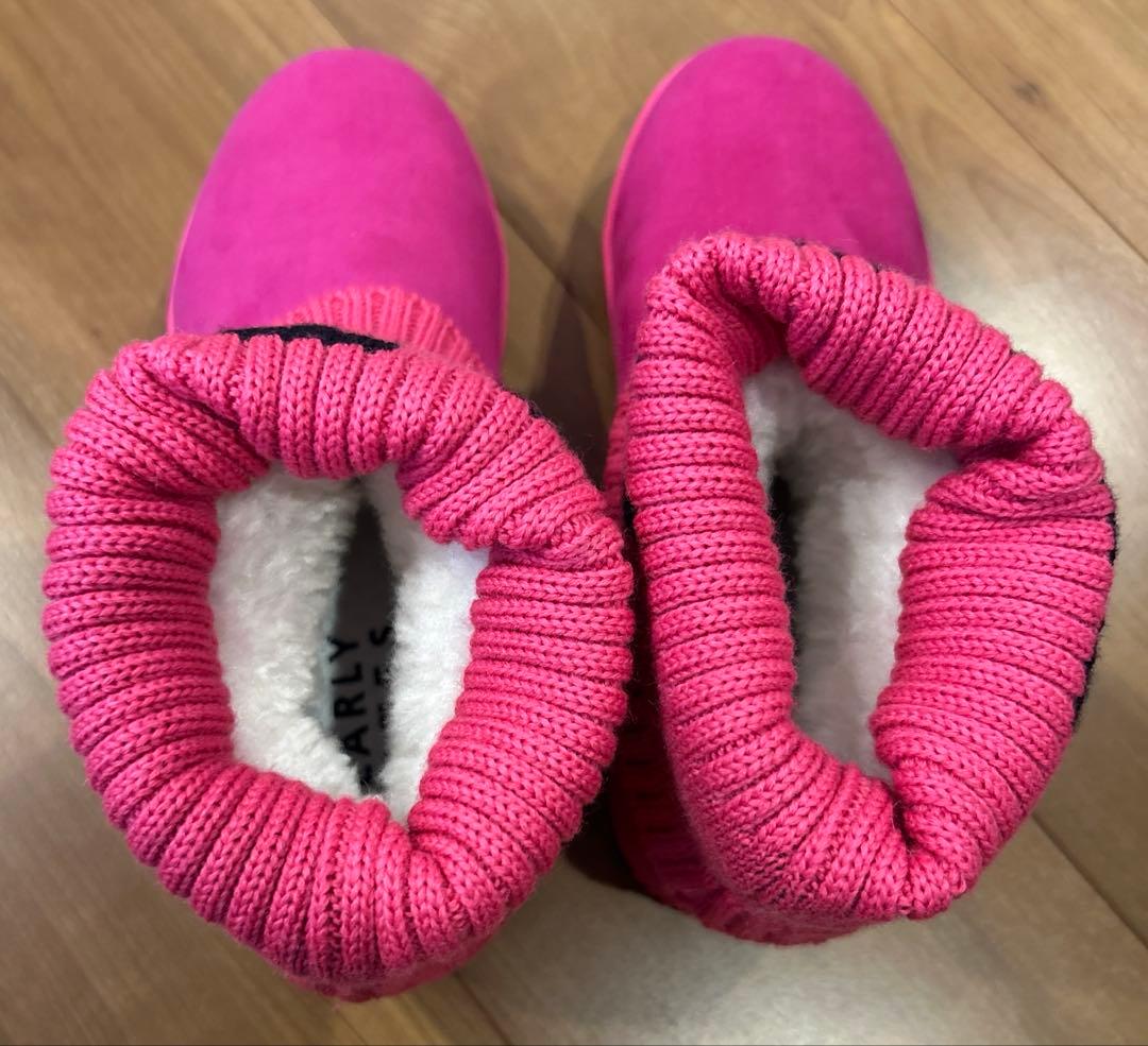 パーリーゲイツ ゴルフシューズ ヌバック×リブニット 22.5cm 新品未使用品