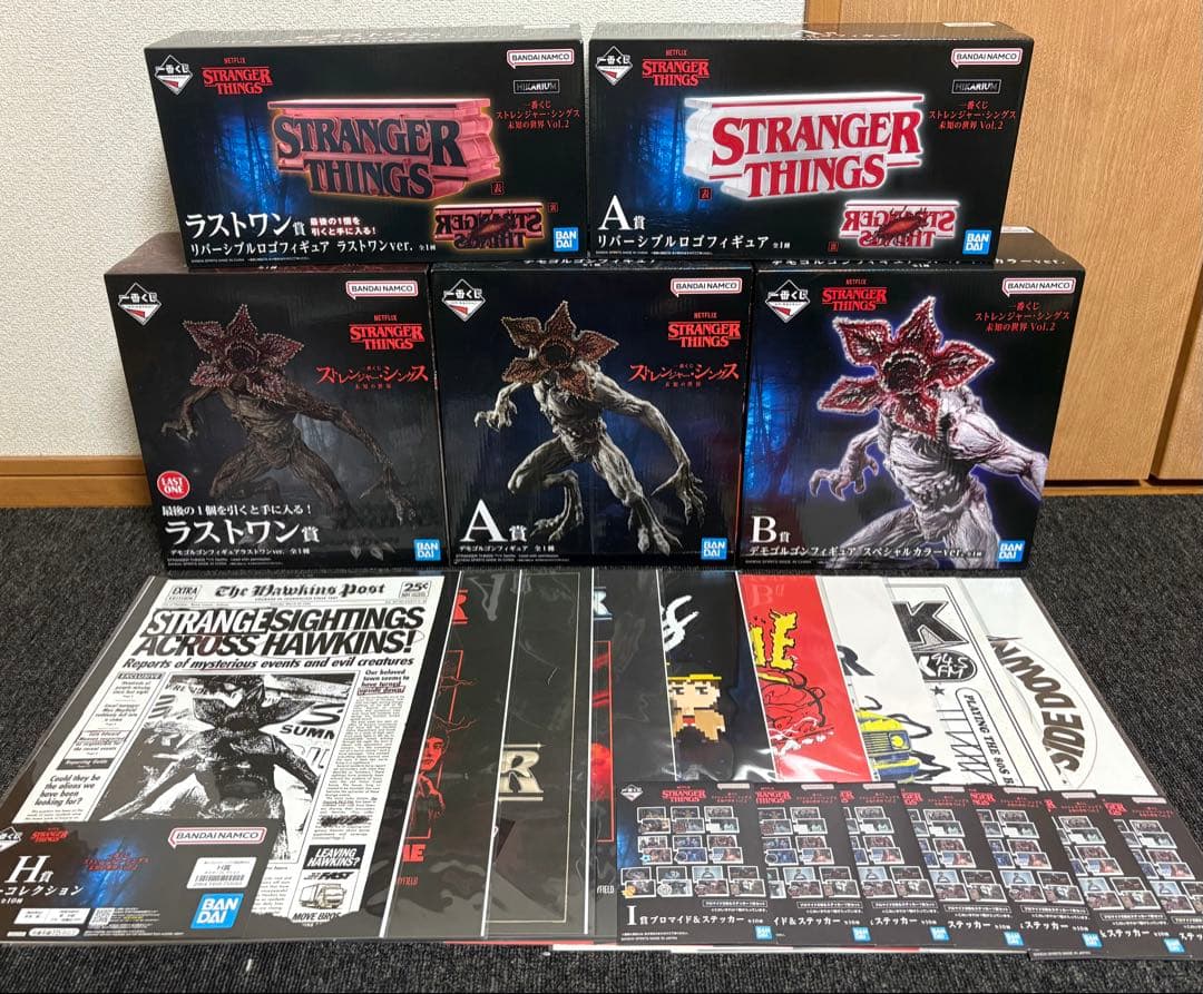 ストレンジャーシングス 一番くじ まとめ - メルカリ