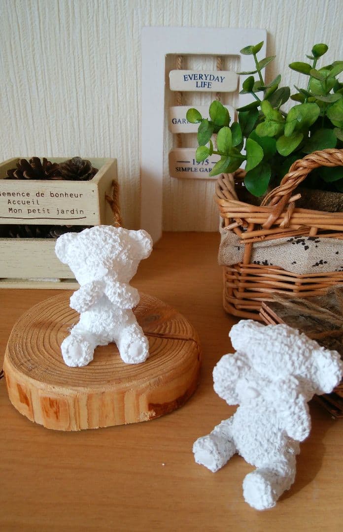 ◁クマさんのアロマストーン 2個セット▷ - メルカリ