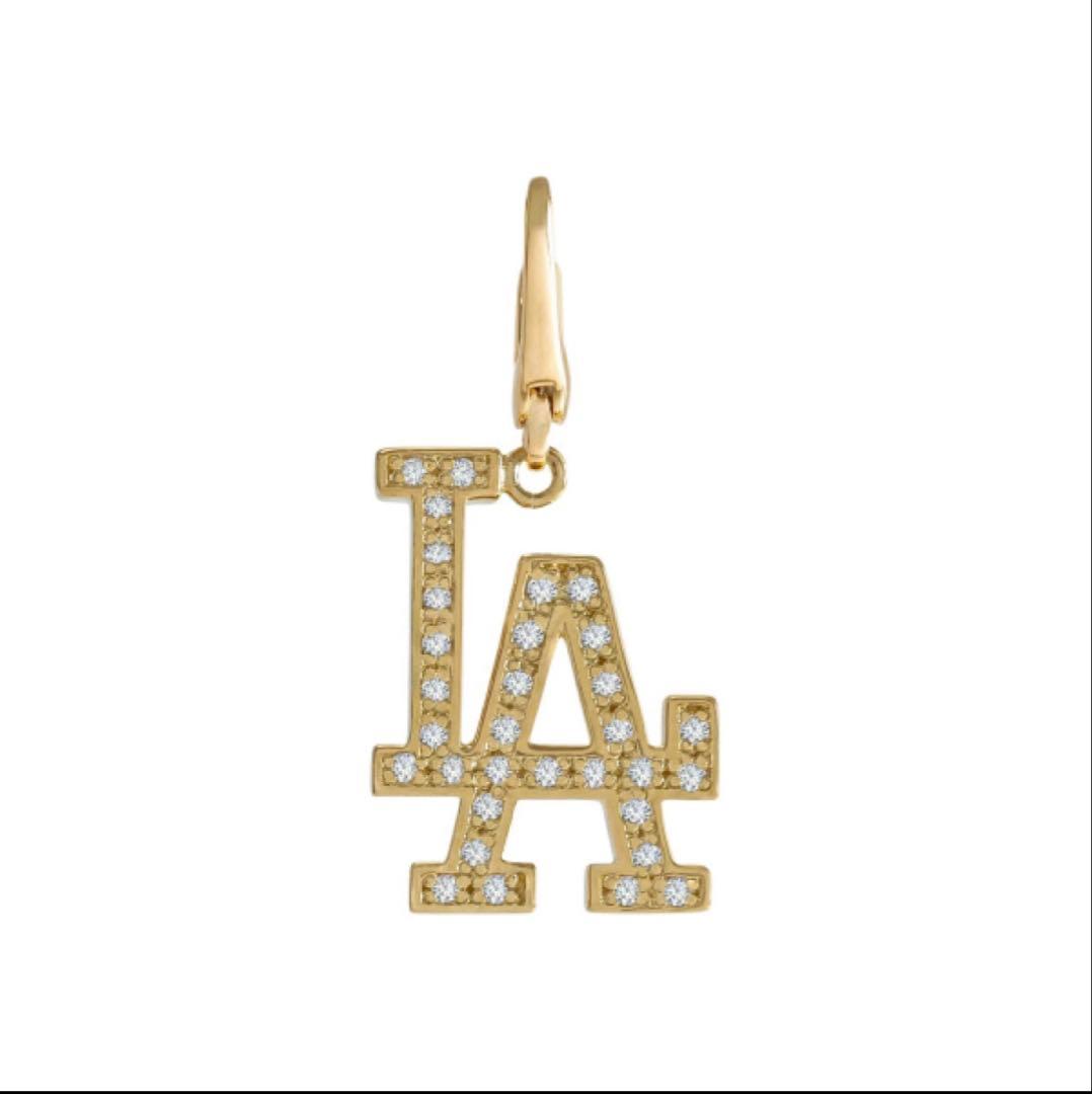 【早い者勝ち】ゆきざぎ×MLB LAドジャース モチーフ ネックレス