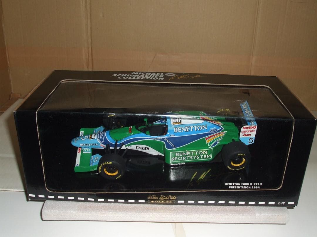 ベネトン フォード B193B シューマッハ プレゼン ミニチャンプス