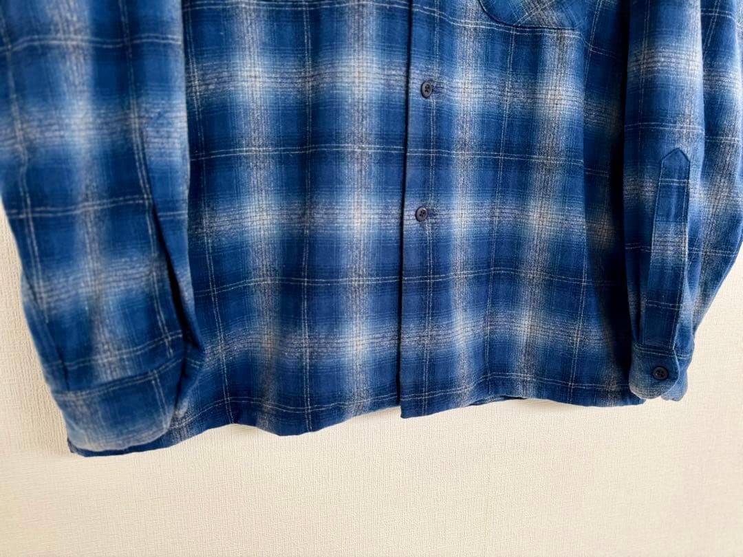 超超スペシャル 90s ペンドルトン オンブレ チェック シャツ XXL