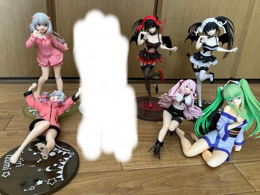 美少女フィギュア 6体 まとめ売り C.C. 時崎狂三 和泉紗霧 ユニ