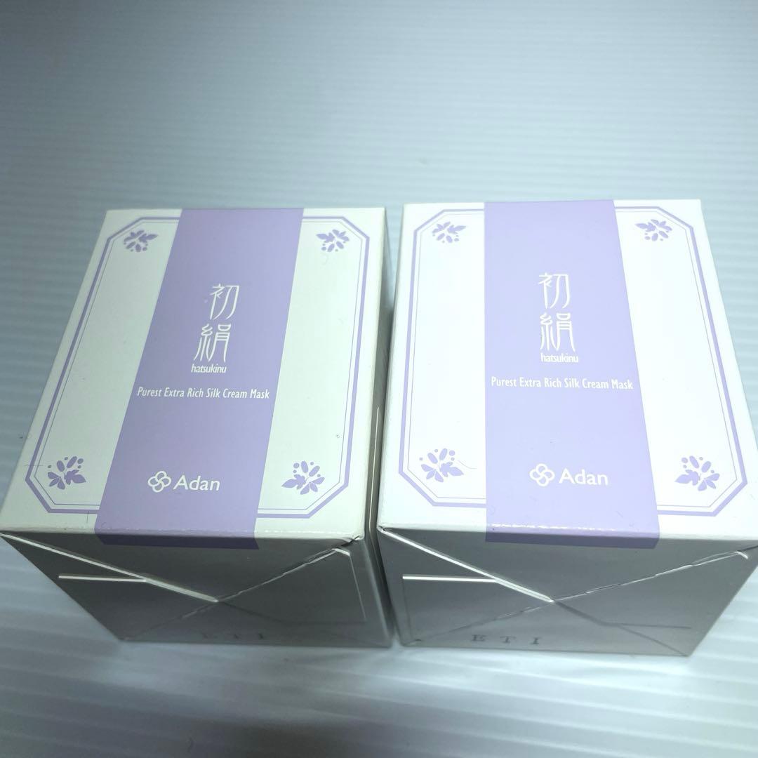 新品　Adan 初絹 シルククリームマスク 100g x2個セット