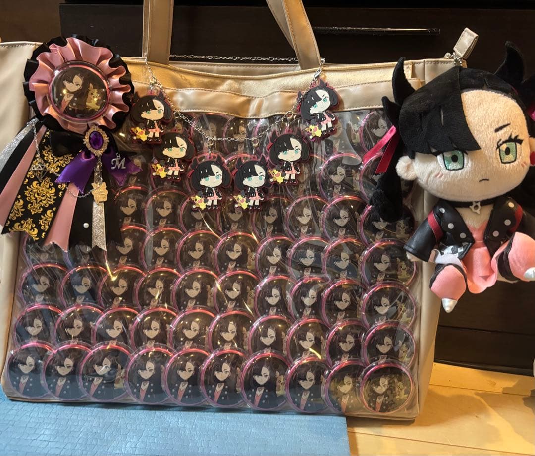 ポケモン マリィ 缶バッジ70点 痛バセット