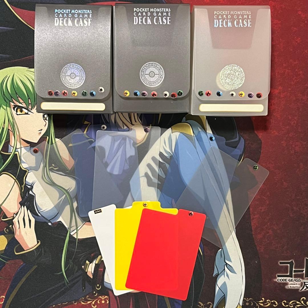 ポケカ ポケモンカード 初代デッキケース 3個セット Amazon | ポケモンカードゲーム デッキケース ゲンガー＆ミミッキュ