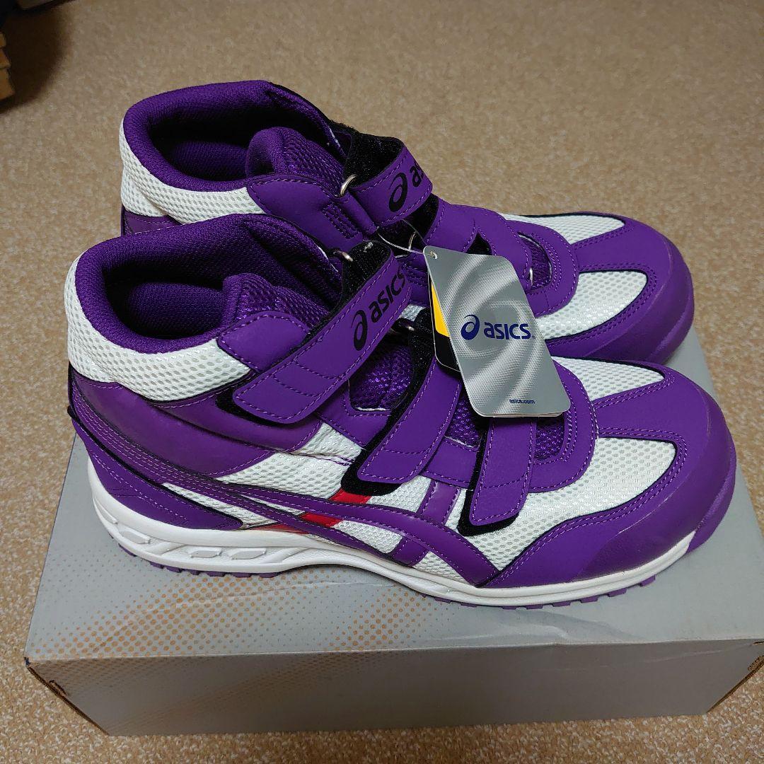 ダ*ル様 新品 廃盤 アシックス 安全靴 ウィンジョブ FIS42S 26.5c