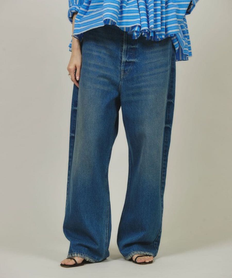 Curensology(カレンソロジー)/＜&RC＞ワイドルーズデニムパンツ