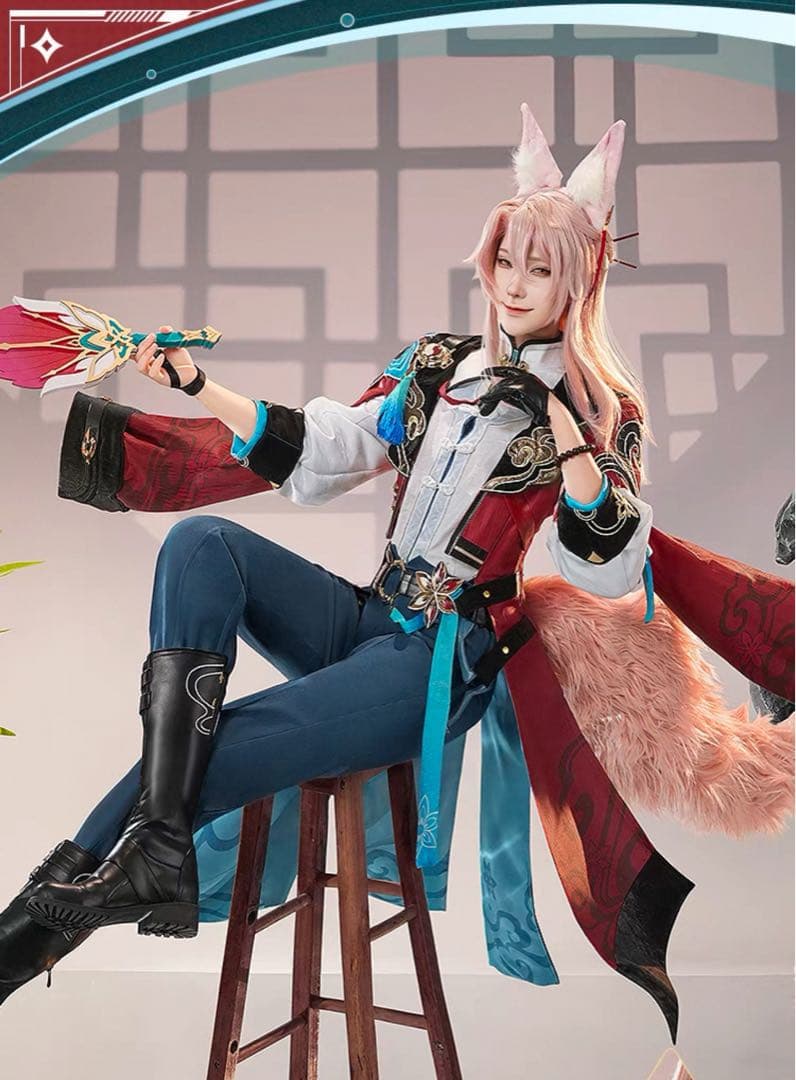 三分妄想 崩壊スターレイル コスプレ スタレ 椒丘 しょうきゅう 衣装