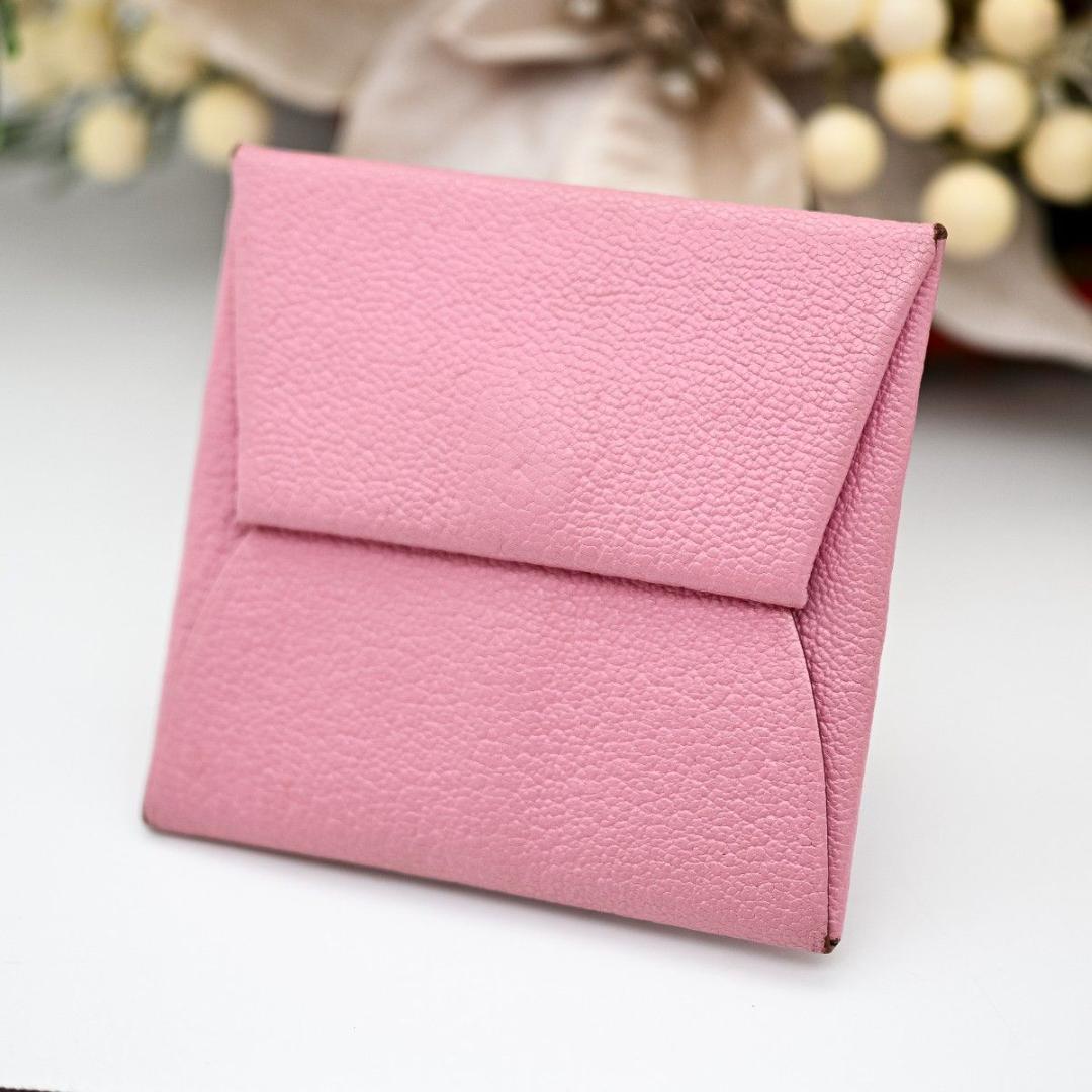 エルメス ケース バスティア 小銭入れ シェーブル □N(2010)