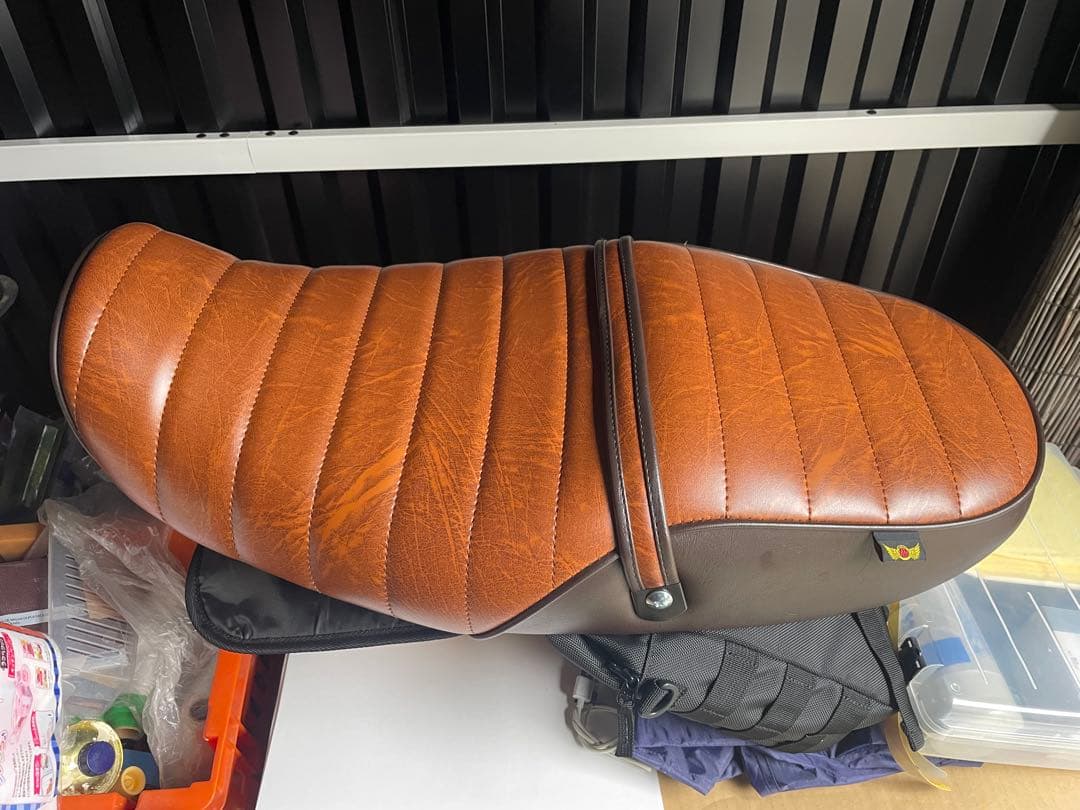 z900rs タックロール　茶　美品