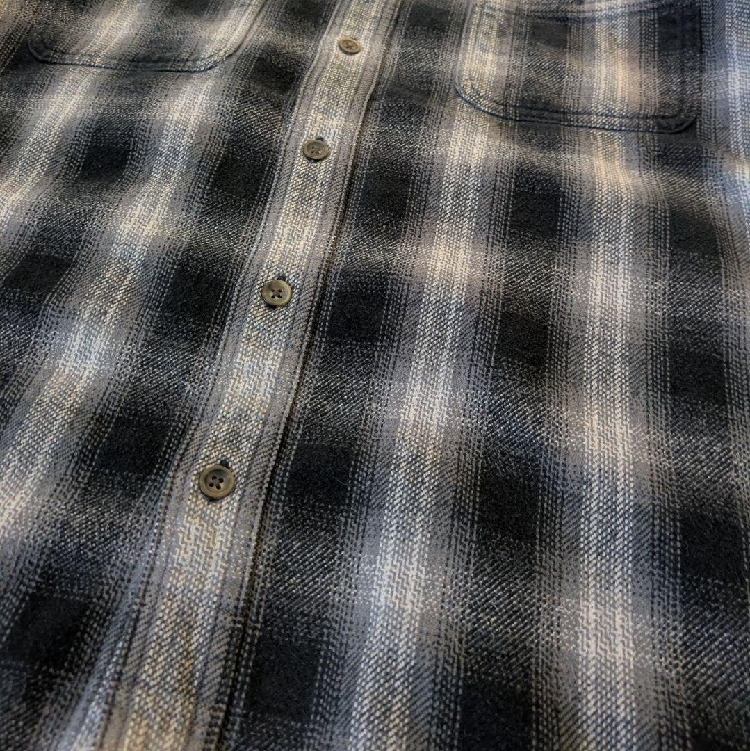 90s オンブレ St.Johns Bay ヘビネル ネルシャツ 好配色 L 黒 - メルカリ