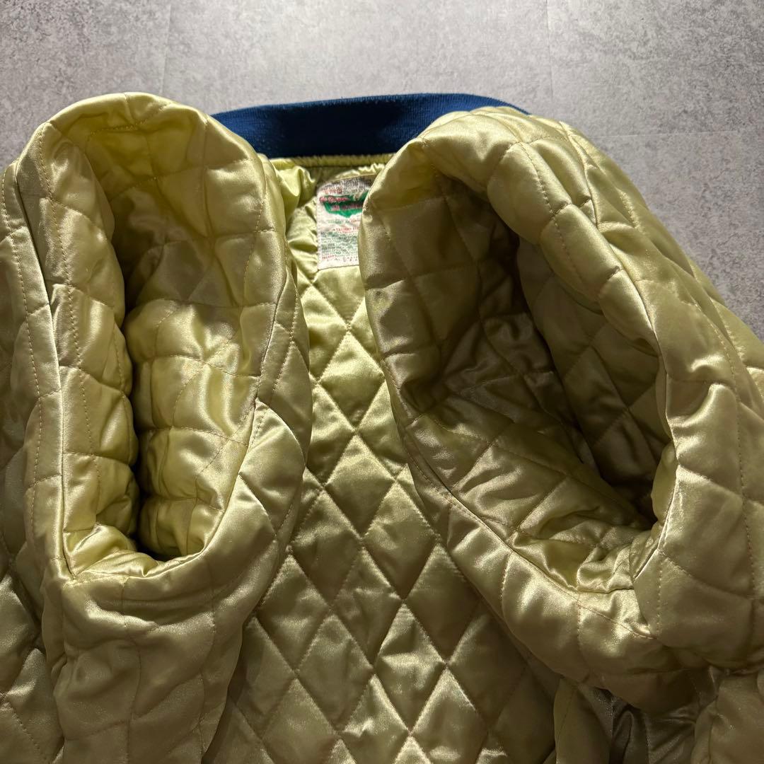 極絶品】テッドマン L スカジャン サテン ワッペン バックロゴ 短丈