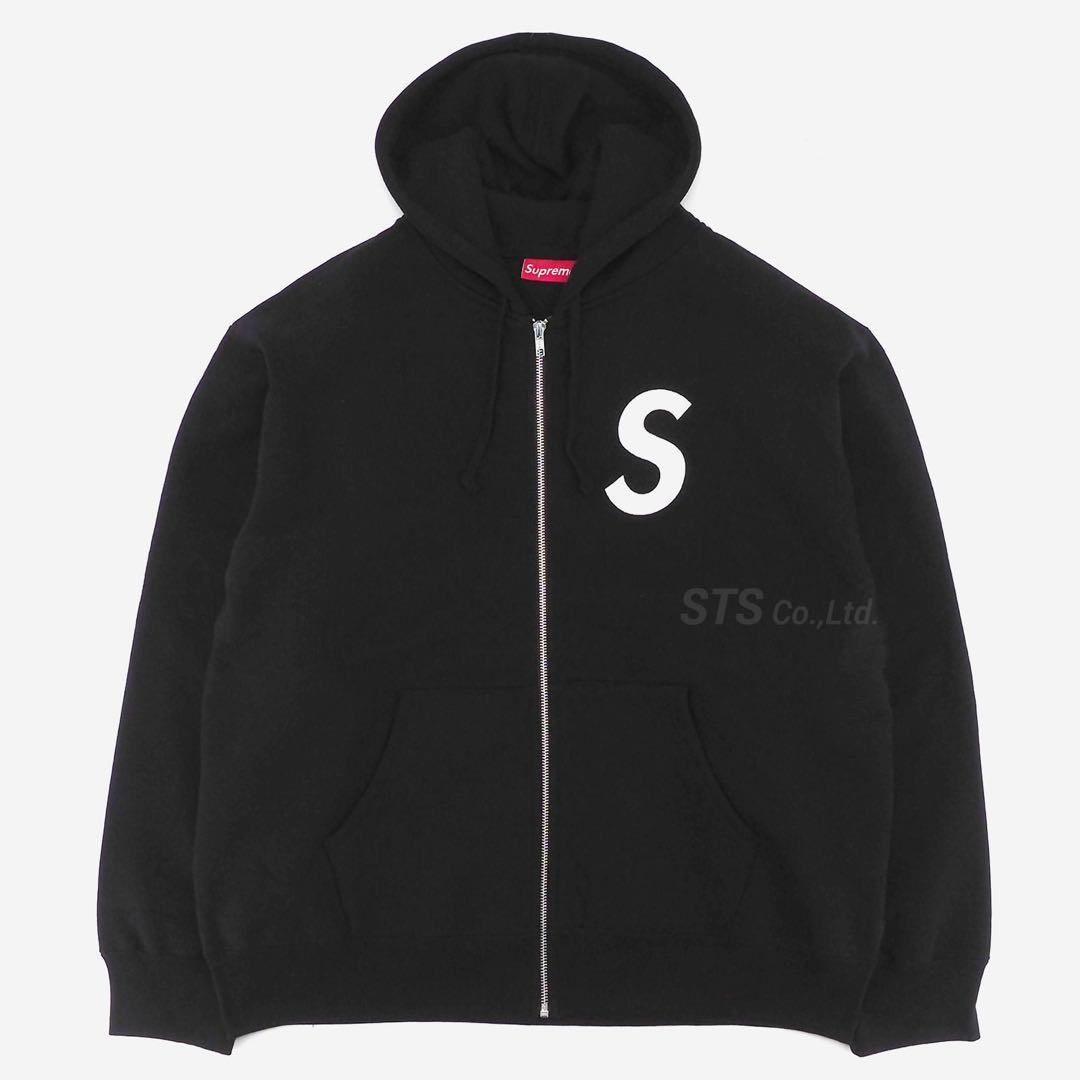 トップス supreme S Logo Zip Up Hooded