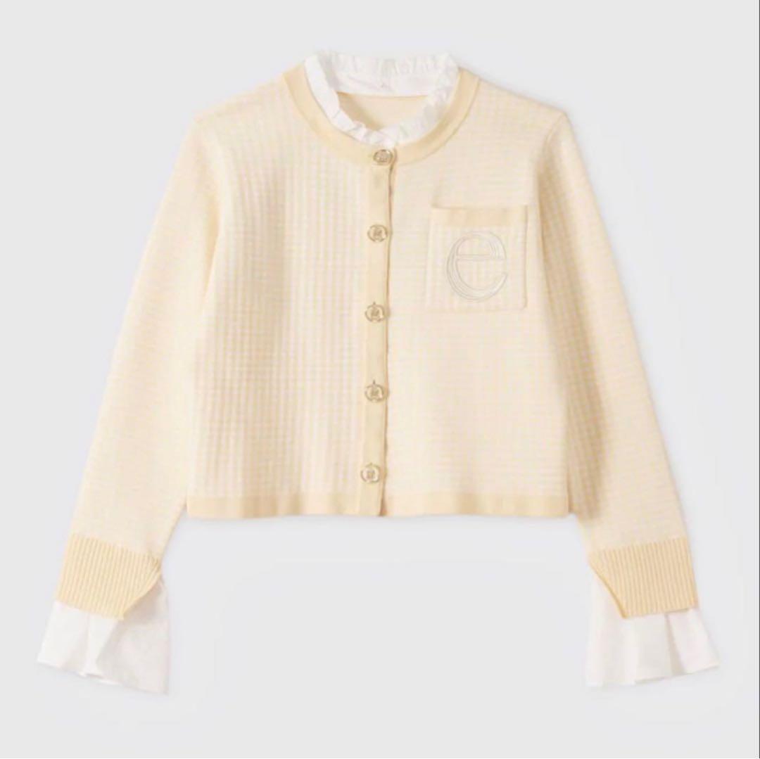 eimy istoire Attached collar カーディガン - メルカリ