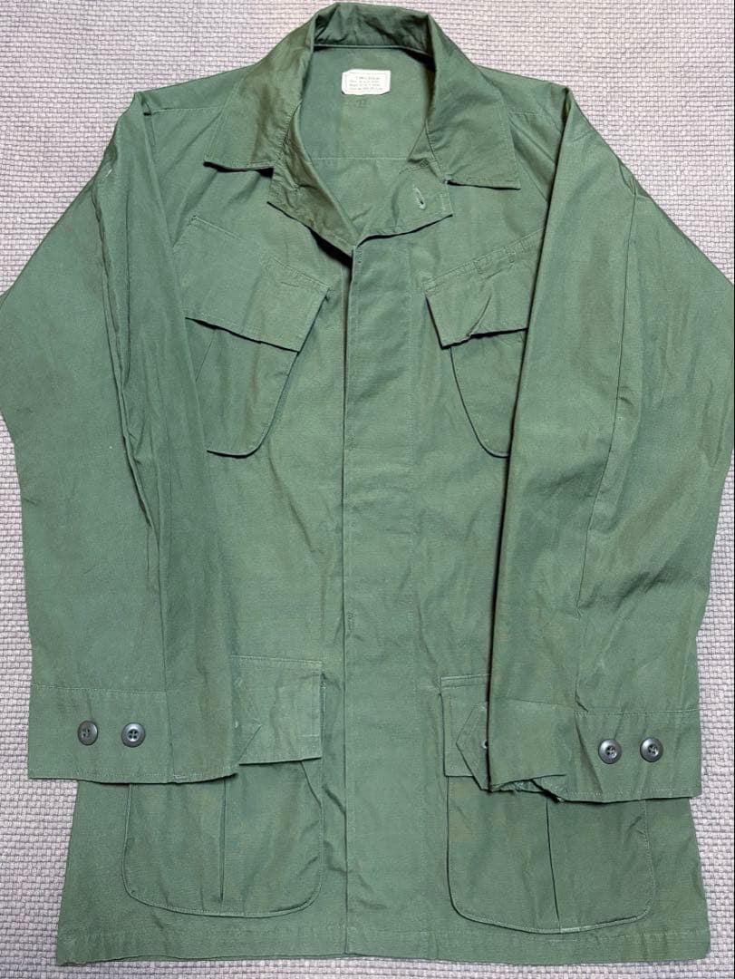 希少！デッドストック】 米軍実物 ジャングルファティーグジャケット