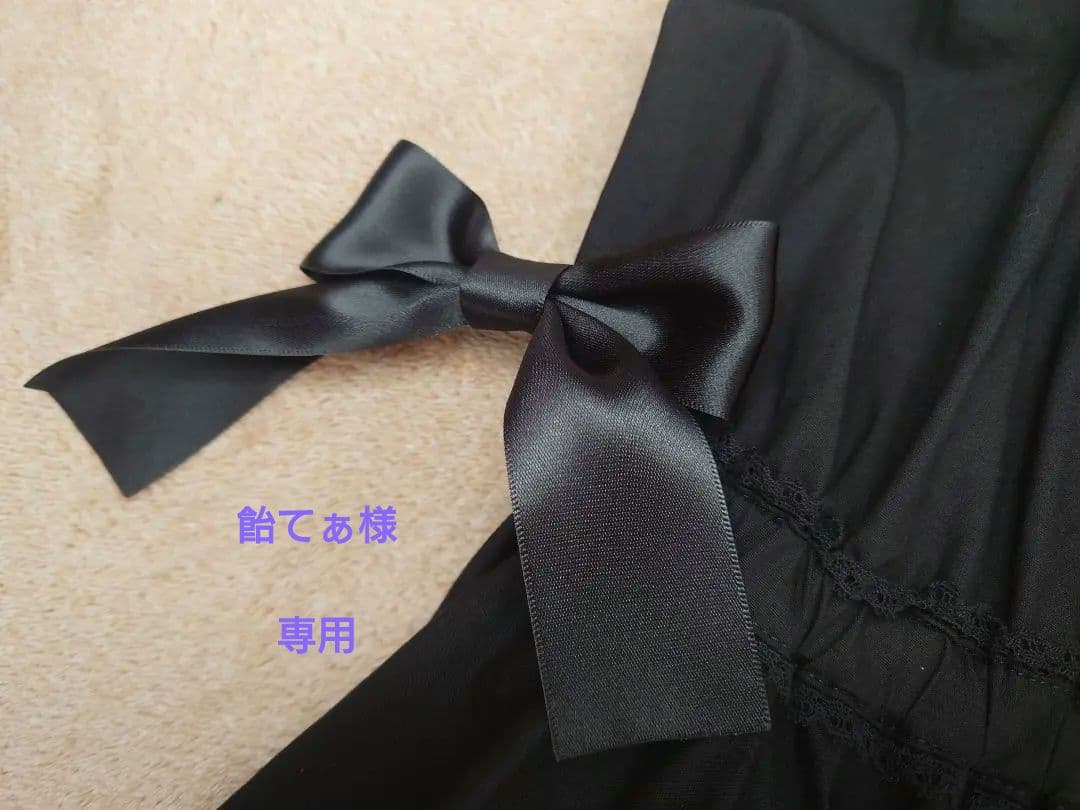 丸襟姫袖　メタモルフォーゼ　ロリータ　ブラウス　ブラック