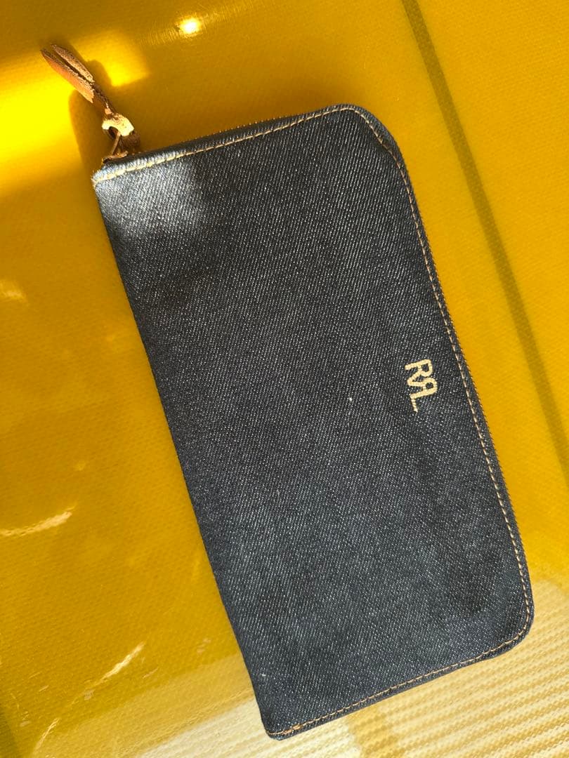 【新品タグ付き】RRL インディゴ デニム トラベル ウォレット