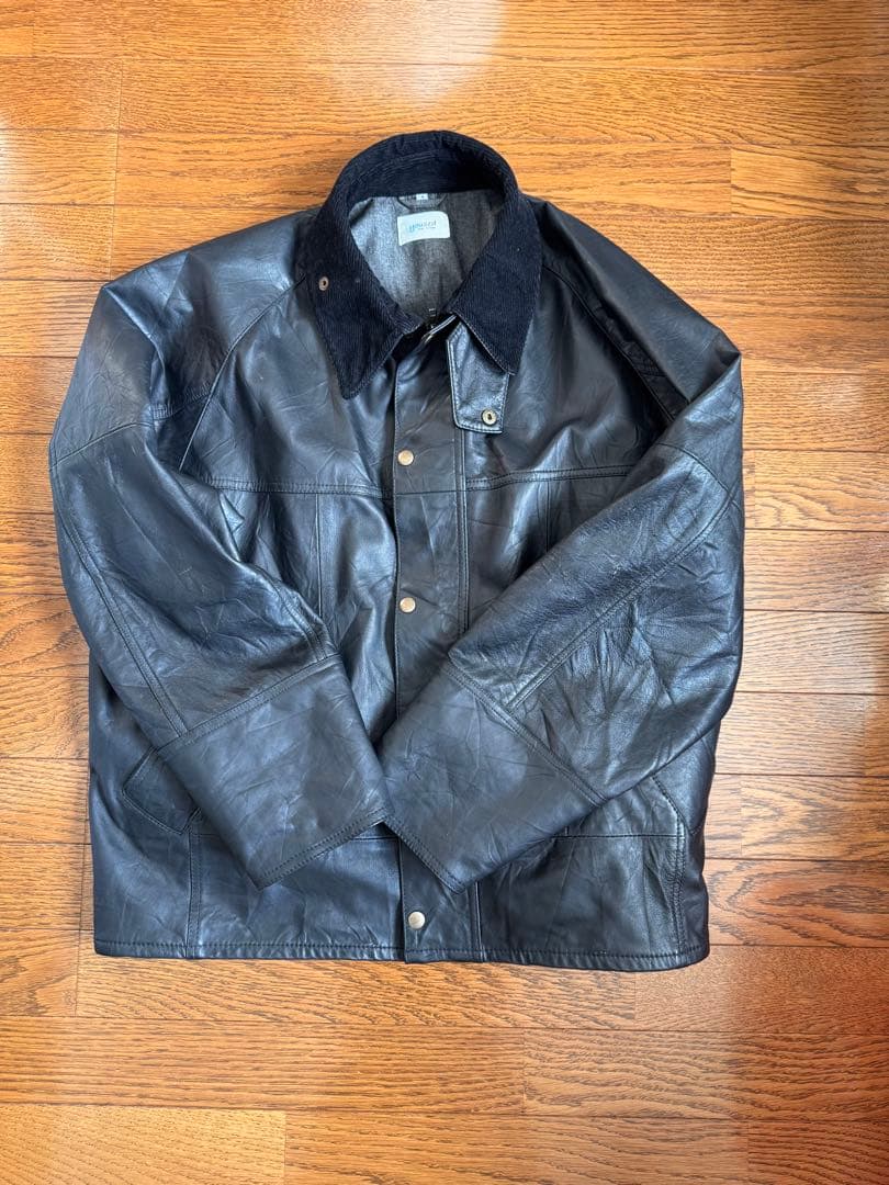 yoused 黒 レザージャケット サイズ1