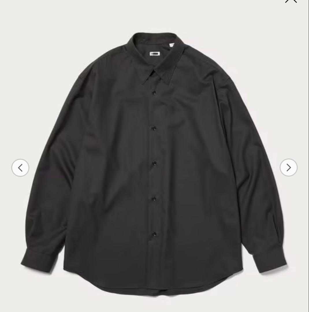 本日のみ　＜H＞レセプショニスト トロピカルウール レギュラーカラーシャツ