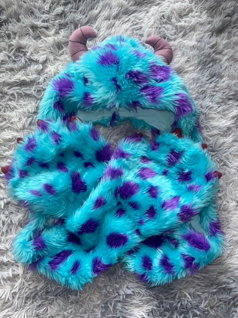 サリー　ファンキャップ　マフラー　モンスターズインク　ディズニー ディズニー モンスターズインク サリー ファンキャップ マフラー