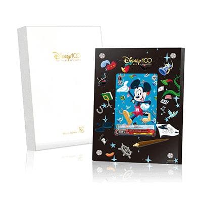 ヴァイスシュヴァルツ ディズニー100周年 プラチナカード　ミッキー