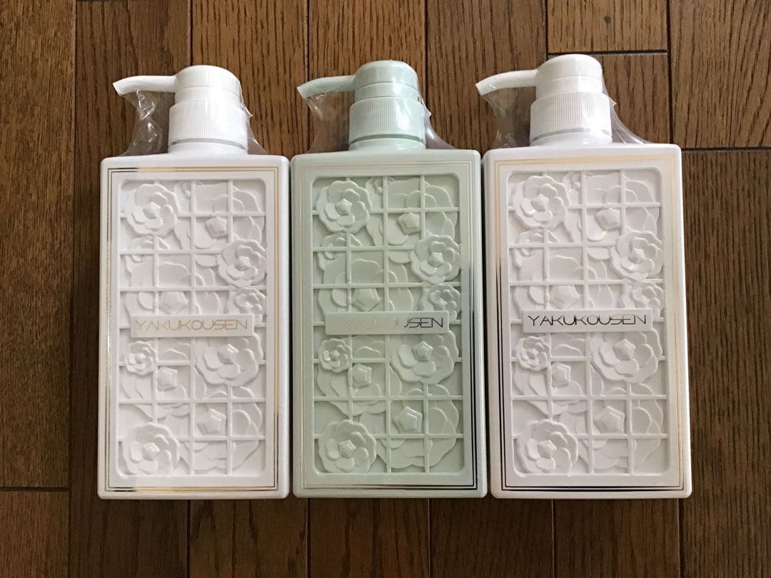 薬酵泉　薬効泉　3本セット　ヒスイグリーン