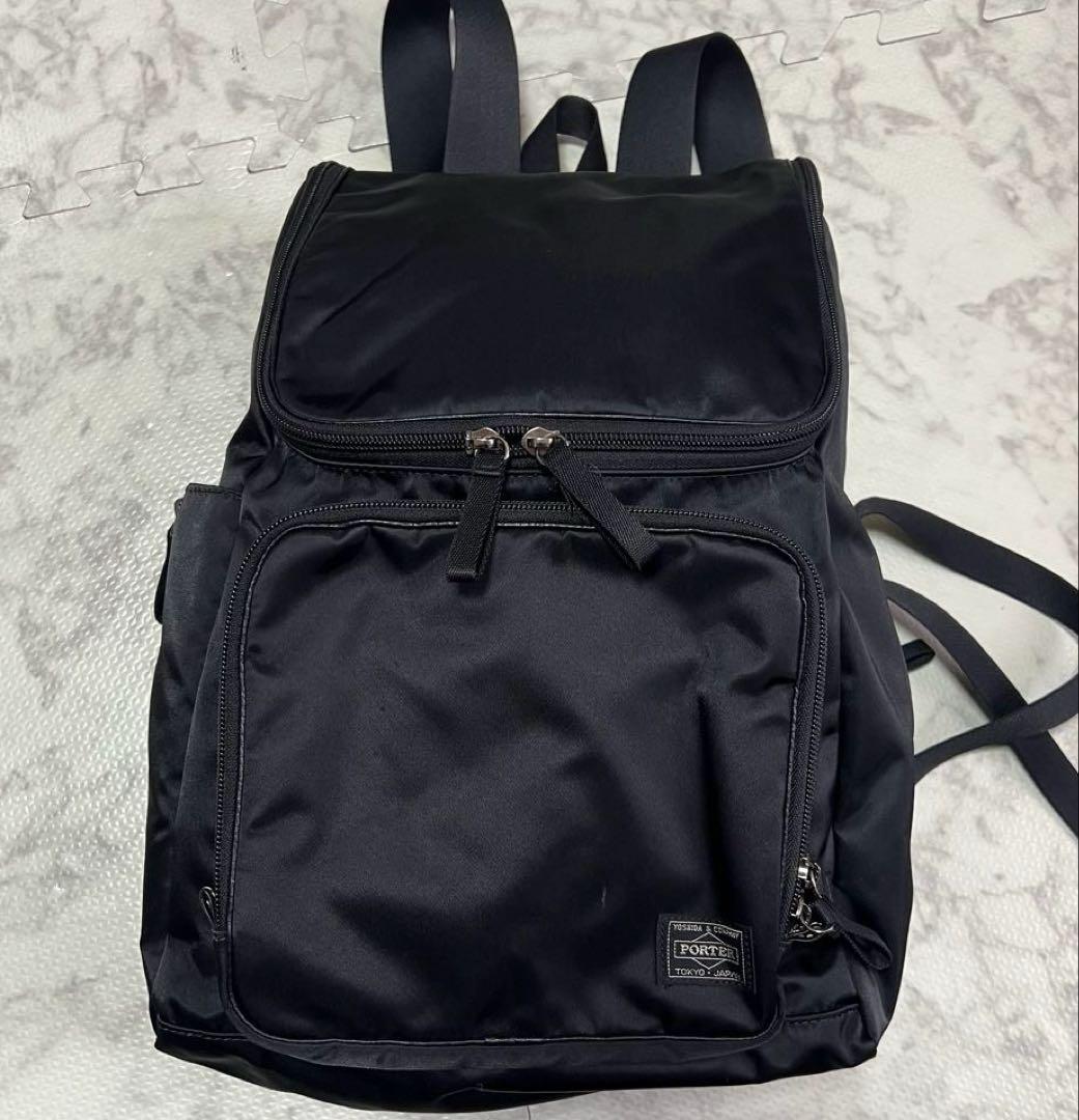 美品PORTER ポーター PLAN プラン リュック バックパック ブラック 楽天市場】ポーター プラン リュックサック 728-08703 リュック 吉田