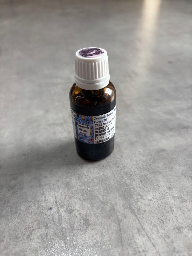 カモミールジャーマン　エッセンシャルオイル　約30ml フレーバーライフ】カモマイル・ジャーマン／ブルー