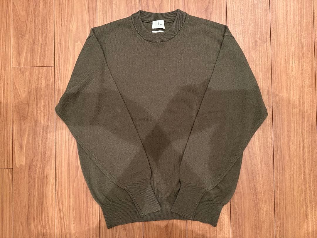 トップス HERILL Goldencash Pullover khaki/2