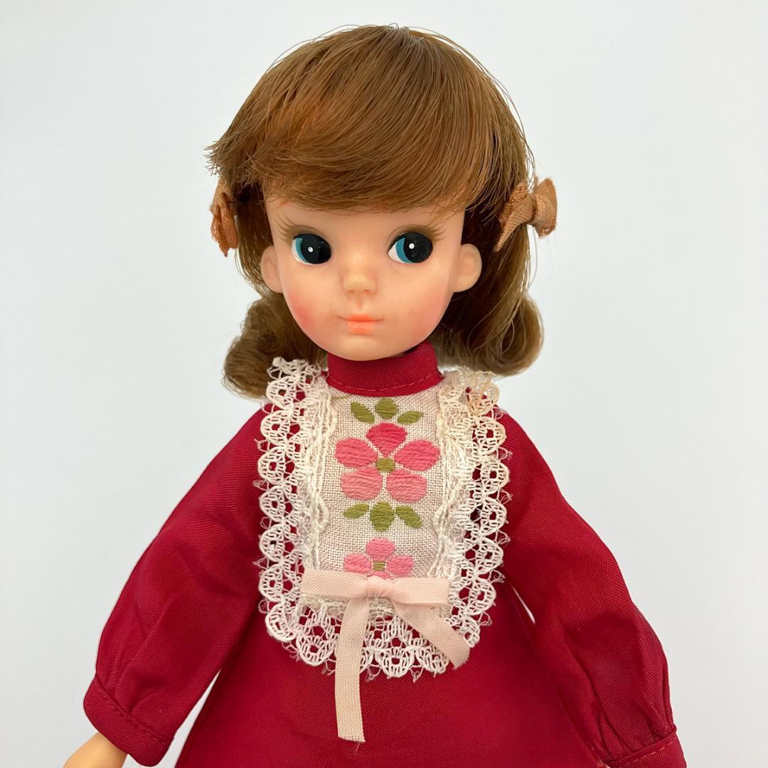 初代リカちゃん おへそ ドットあり ストロベリー ワンピース パンプス