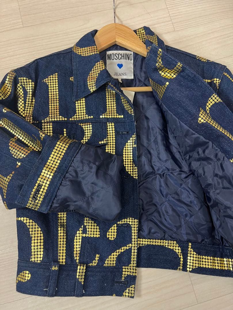 Moschino ロゴデニムジャケット S115437884 - ジャケット・アウター