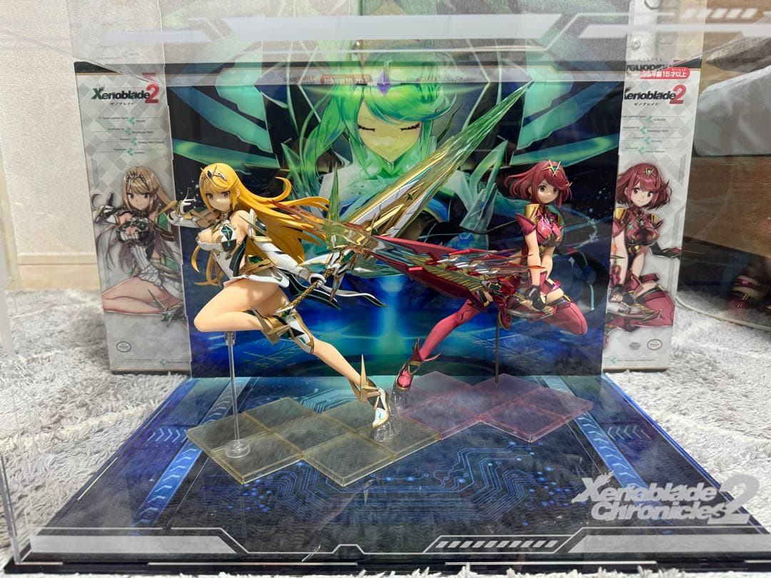 ゼノブレイド2 ホムラ&ヒカリ1/7フィギュア - メルカリ