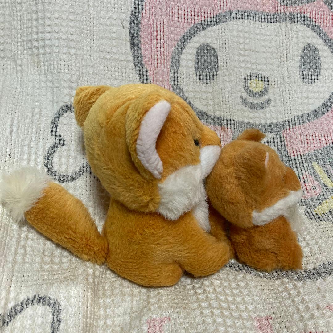 昭和レトロ ヴィンテージ セキグチ キツネ ぬいぐるみ 中古品 2